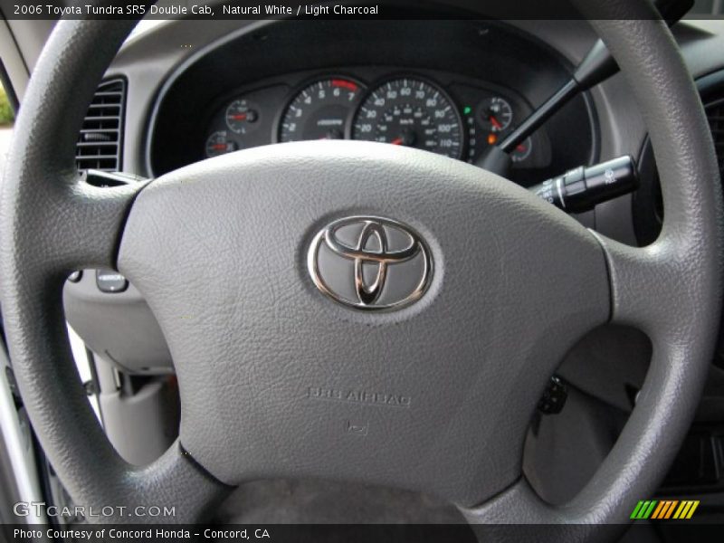 Natural White / Light Charcoal 2006 Toyota Tundra SR5 Double Cab