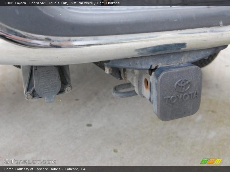 Natural White / Light Charcoal 2006 Toyota Tundra SR5 Double Cab