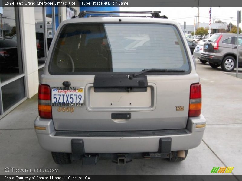 Taupe Frost Metallic / Camel 1994 Jeep Grand Cherokee Limited 4x4