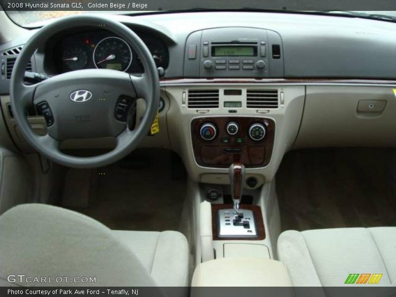 Golden Beige / Beige 2008 Hyundai Sonata GLS