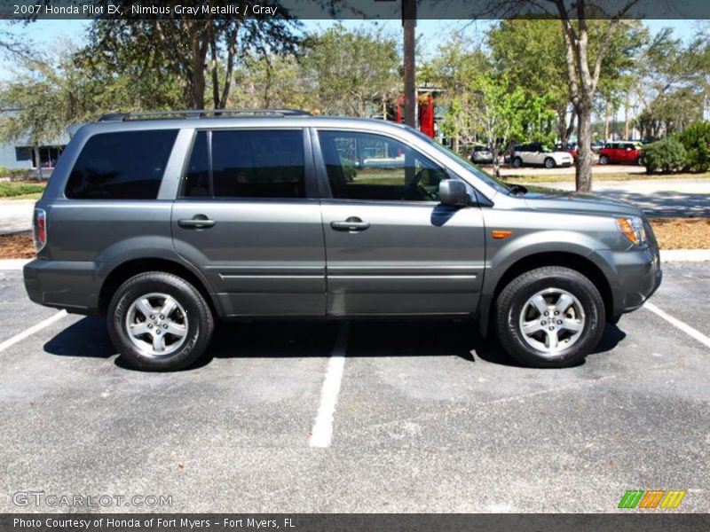 Nimbus Gray Metallic / Gray 2007 Honda Pilot EX