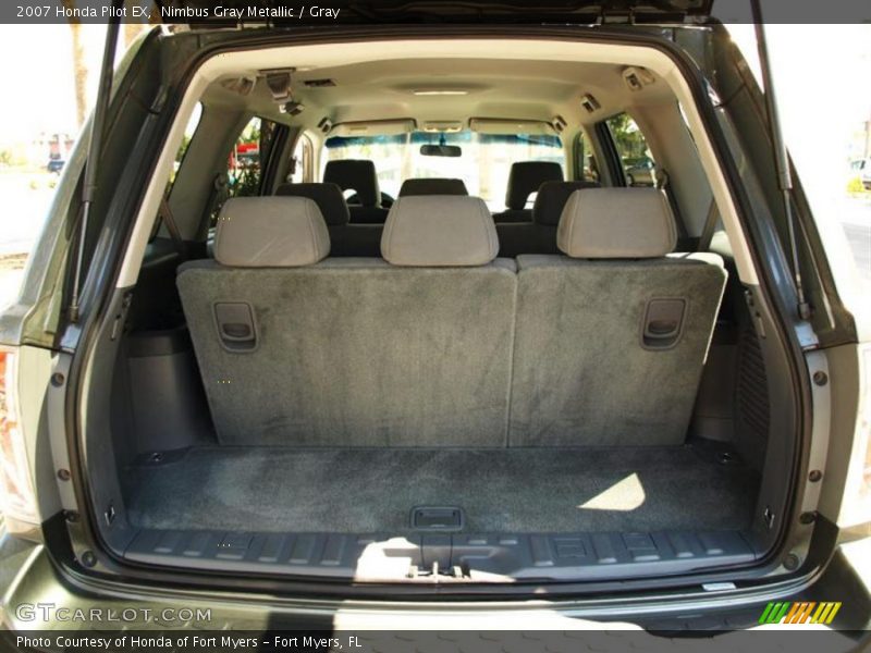 Nimbus Gray Metallic / Gray 2007 Honda Pilot EX