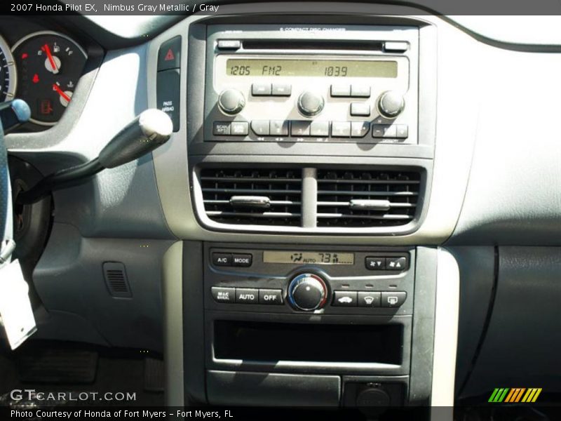 Nimbus Gray Metallic / Gray 2007 Honda Pilot EX