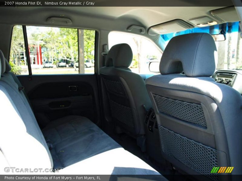 Nimbus Gray Metallic / Gray 2007 Honda Pilot EX