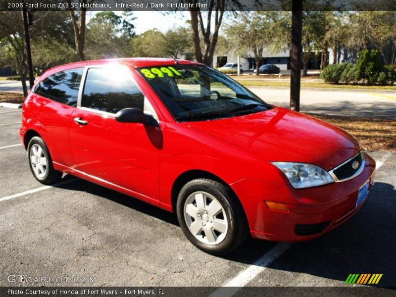 Infra-Red / Dark Flint/Light Flint 2006 Ford Focus ZX3 SE Hatchback