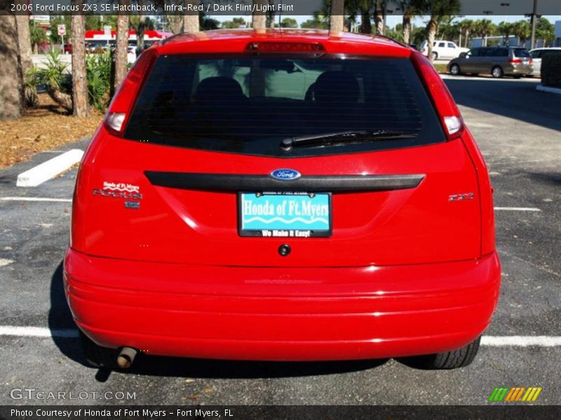 Infra-Red / Dark Flint/Light Flint 2006 Ford Focus ZX3 SE Hatchback