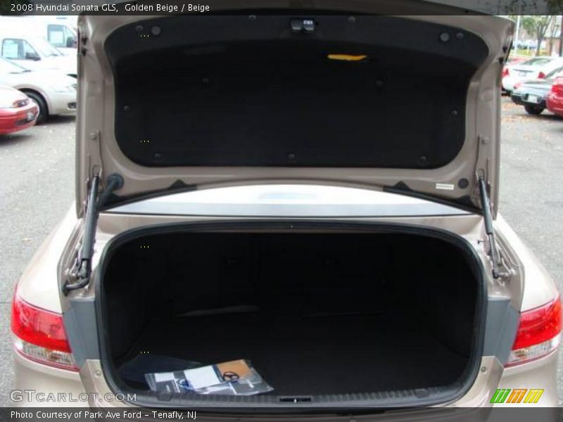 Golden Beige / Beige 2008 Hyundai Sonata GLS
