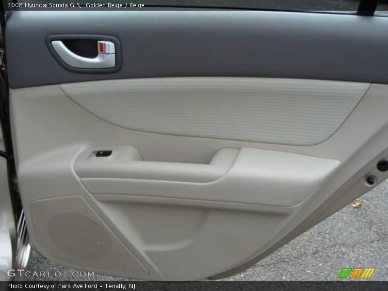 Golden Beige / Beige 2008 Hyundai Sonata GLS