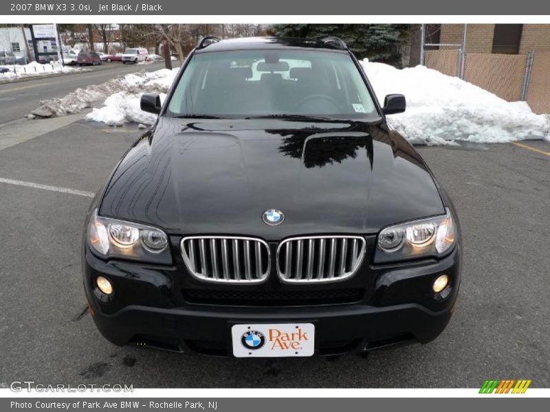 Jet Black / Black 2007 BMW X3 3.0si