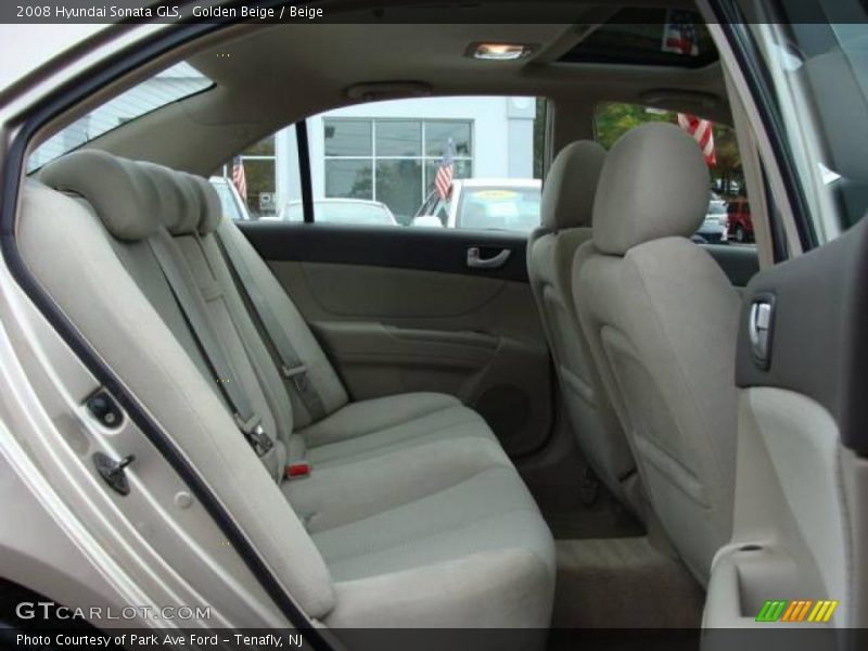 Golden Beige / Beige 2008 Hyundai Sonata GLS