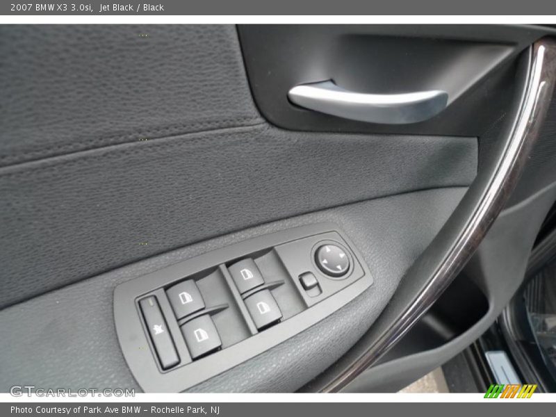 Jet Black / Black 2007 BMW X3 3.0si