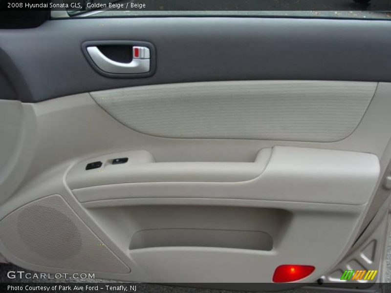 Golden Beige / Beige 2008 Hyundai Sonata GLS