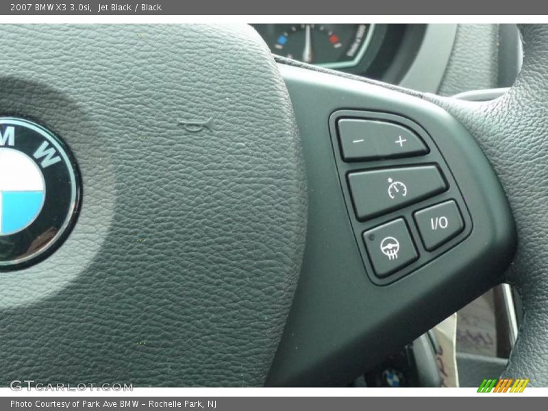 Jet Black / Black 2007 BMW X3 3.0si