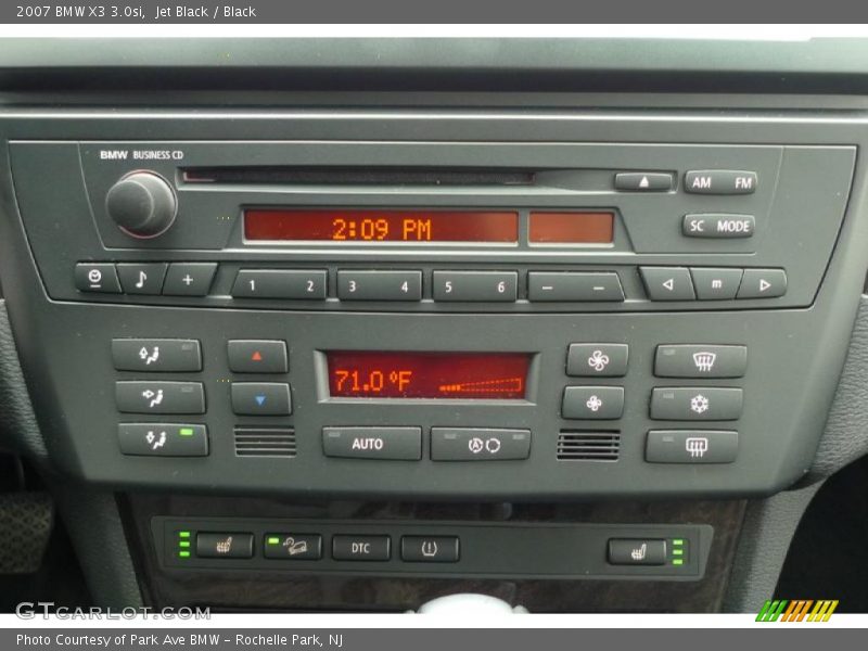 Jet Black / Black 2007 BMW X3 3.0si