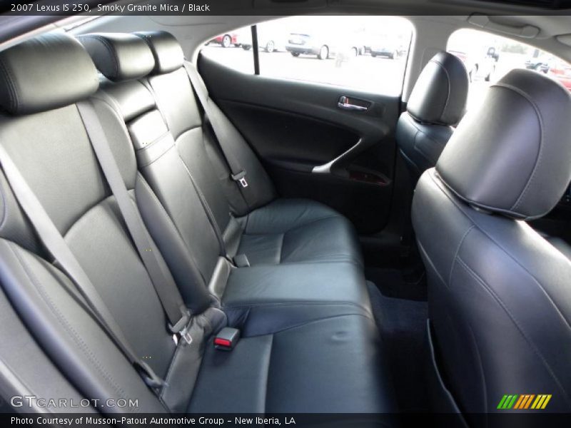 Smoky Granite Mica / Black 2007 Lexus IS 250