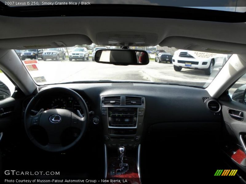 Smoky Granite Mica / Black 2007 Lexus IS 250