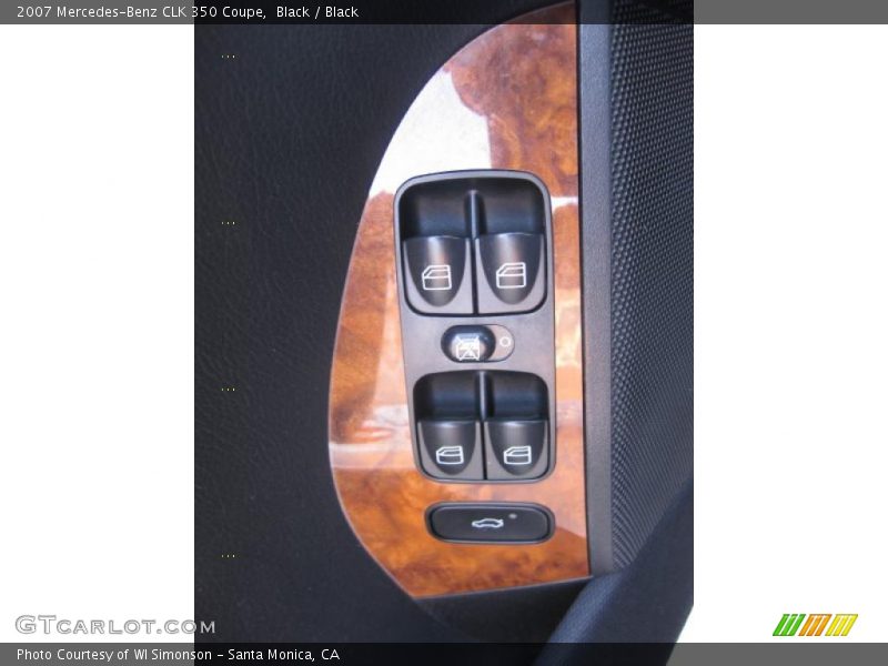 Black / Black 2007 Mercedes-Benz CLK 350 Coupe