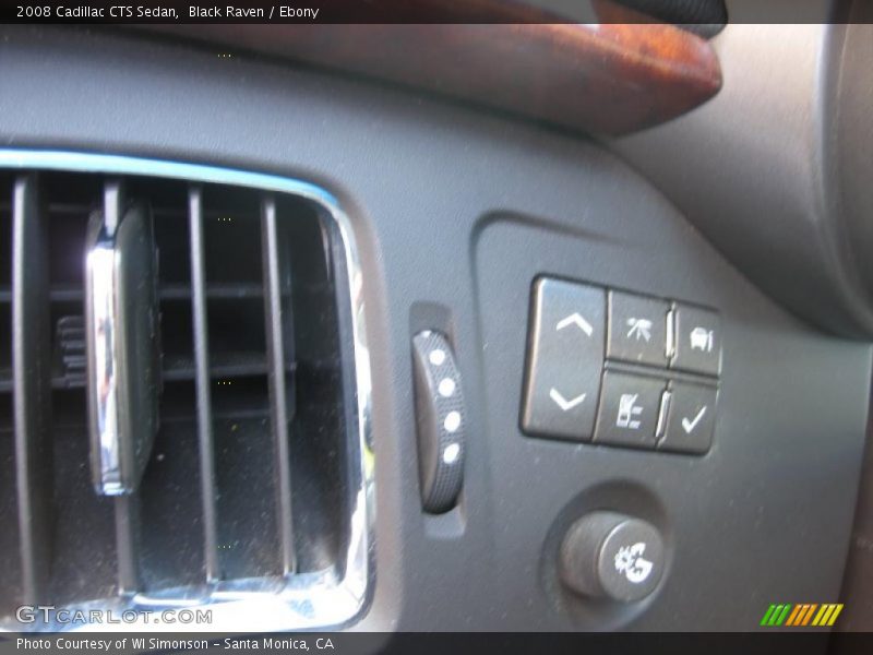 Black Raven / Ebony 2008 Cadillac CTS Sedan
