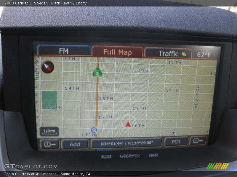 Black Raven / Ebony 2008 Cadillac CTS Sedan