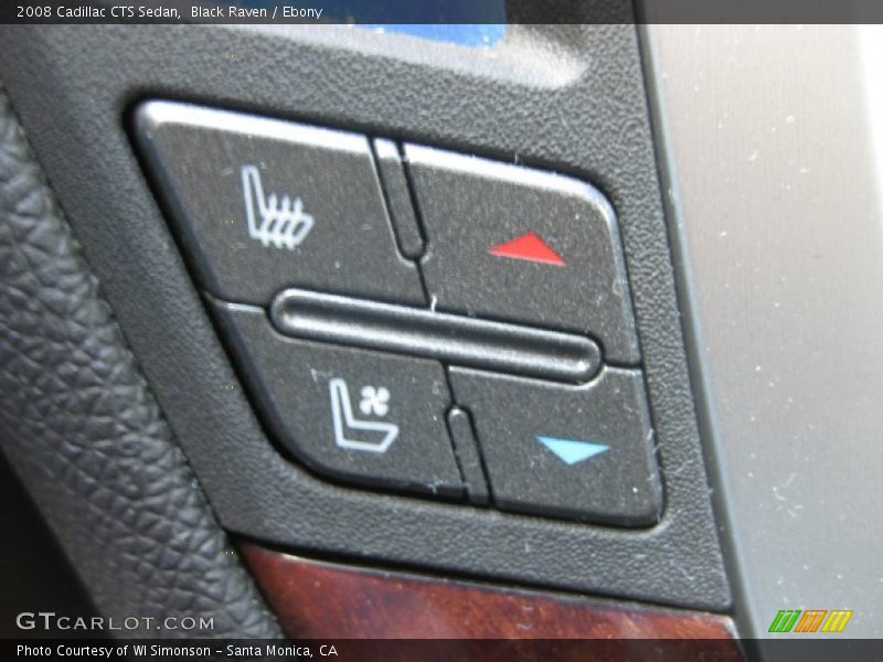Black Raven / Ebony 2008 Cadillac CTS Sedan