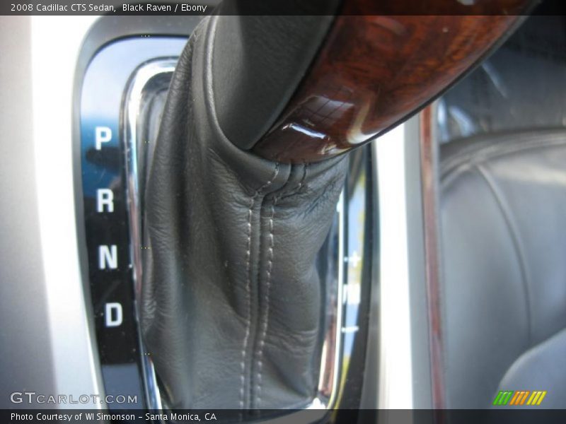 Black Raven / Ebony 2008 Cadillac CTS Sedan