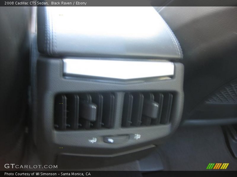 Black Raven / Ebony 2008 Cadillac CTS Sedan
