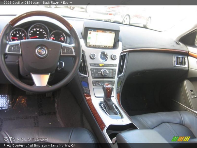 Black Raven / Ebony 2008 Cadillac CTS Sedan