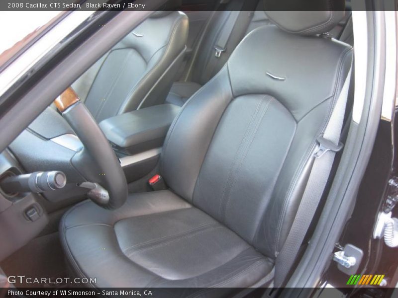 Black Raven / Ebony 2008 Cadillac CTS Sedan