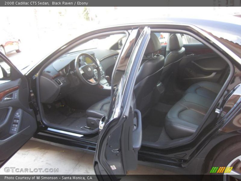 Black Raven / Ebony 2008 Cadillac CTS Sedan