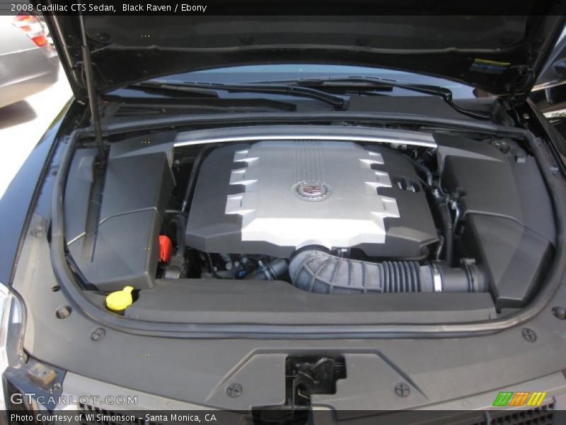 Black Raven / Ebony 2008 Cadillac CTS Sedan