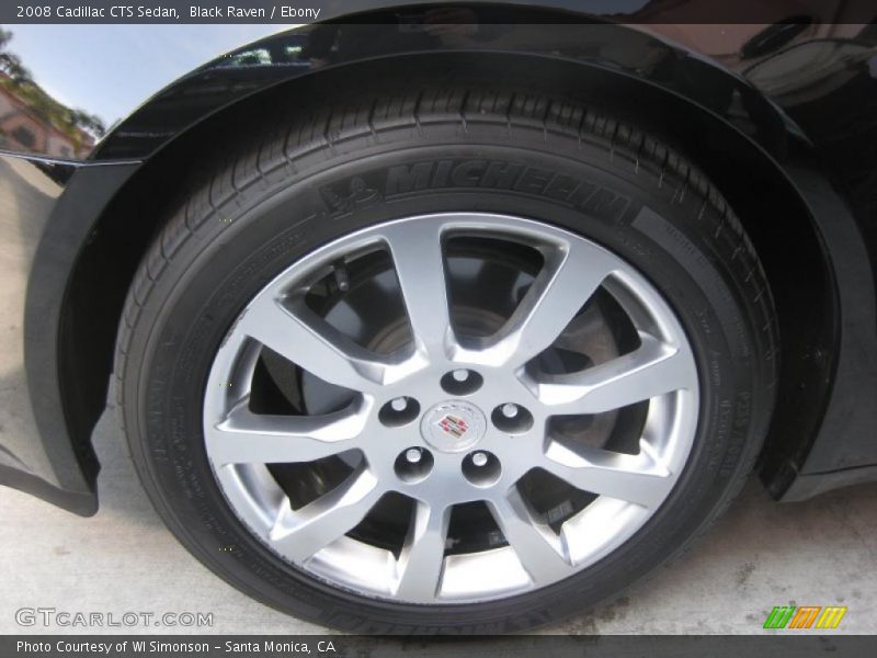 Black Raven / Ebony 2008 Cadillac CTS Sedan