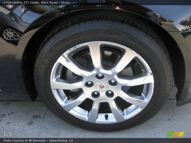 Black Raven / Ebony 2008 Cadillac CTS Sedan