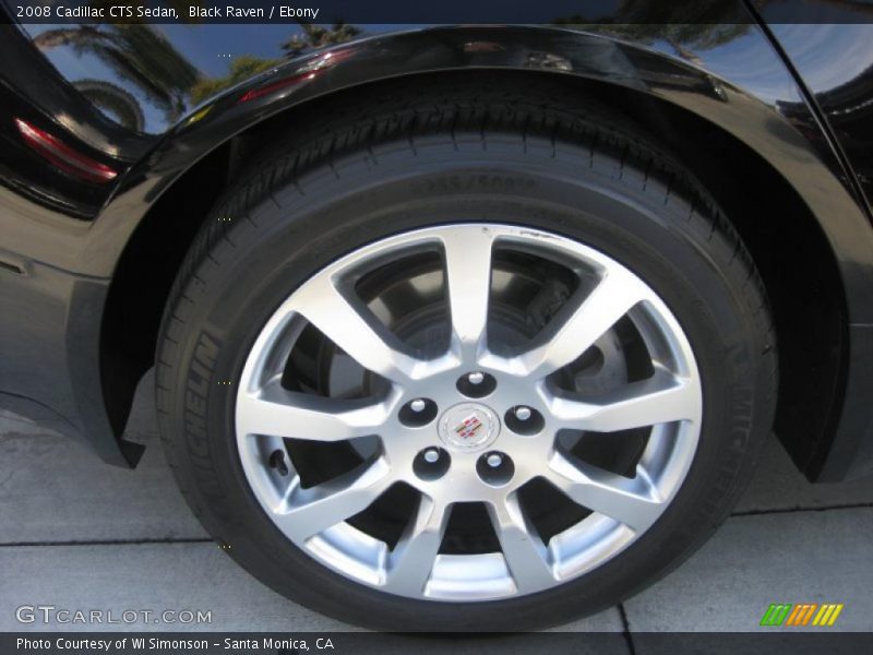 Black Raven / Ebony 2008 Cadillac CTS Sedan