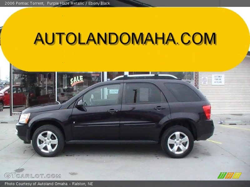 Purple Haze Metallic / Ebony Black 2006 Pontiac Torrent