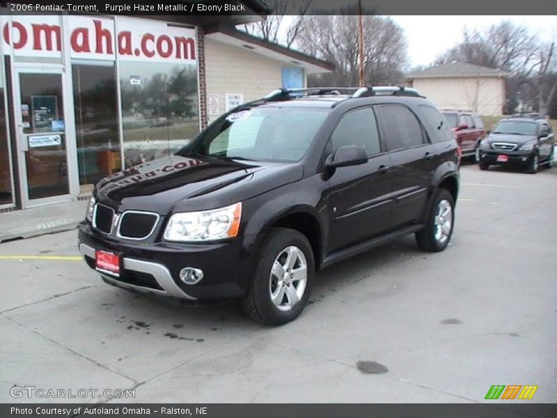 Purple Haze Metallic / Ebony Black 2006 Pontiac Torrent