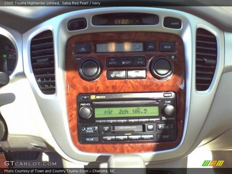 Salsa Red Pearl / Ivory 2005 Toyota Highlander Limited