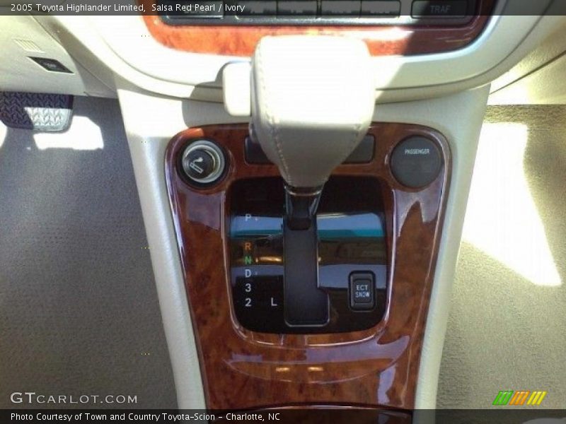 Salsa Red Pearl / Ivory 2005 Toyota Highlander Limited