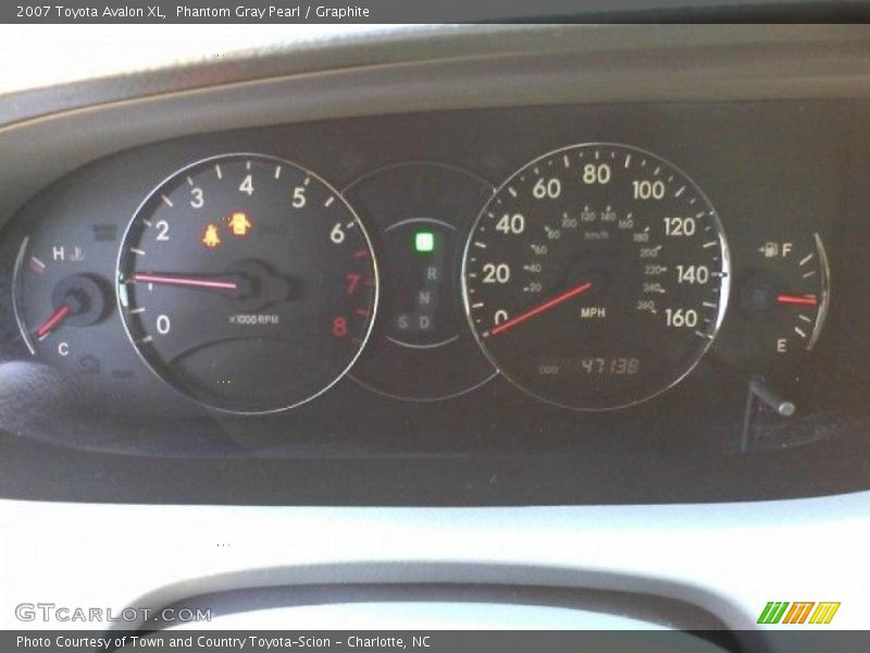 Phantom Gray Pearl / Graphite 2007 Toyota Avalon XL