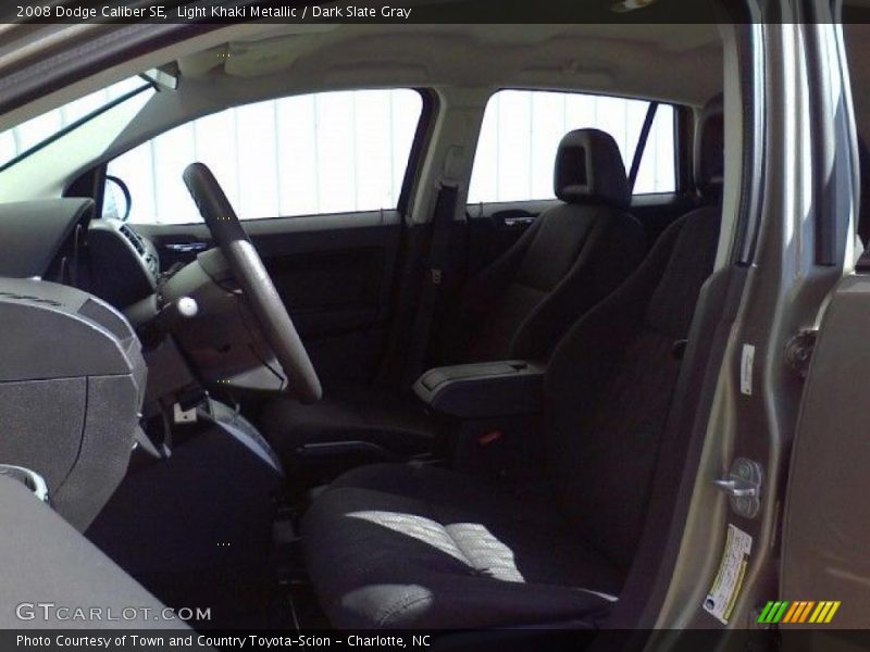 Light Khaki Metallic / Dark Slate Gray 2008 Dodge Caliber SE