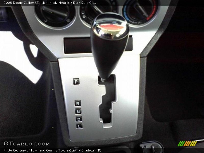 Light Khaki Metallic / Dark Slate Gray 2008 Dodge Caliber SE