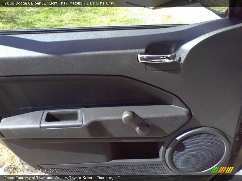 Light Khaki Metallic / Dark Slate Gray 2008 Dodge Caliber SE