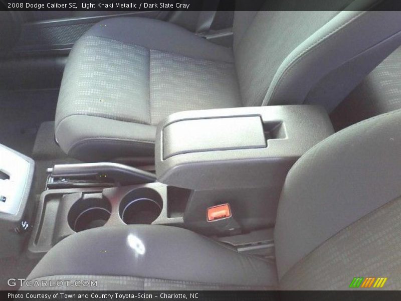 Light Khaki Metallic / Dark Slate Gray 2008 Dodge Caliber SE