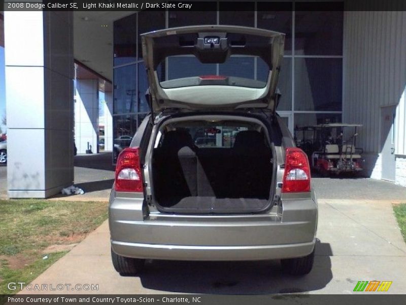 Light Khaki Metallic / Dark Slate Gray 2008 Dodge Caliber SE