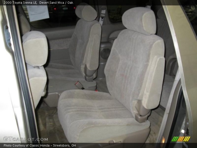 Desert Sand Mica / Oak 2000 Toyota Sienna LE