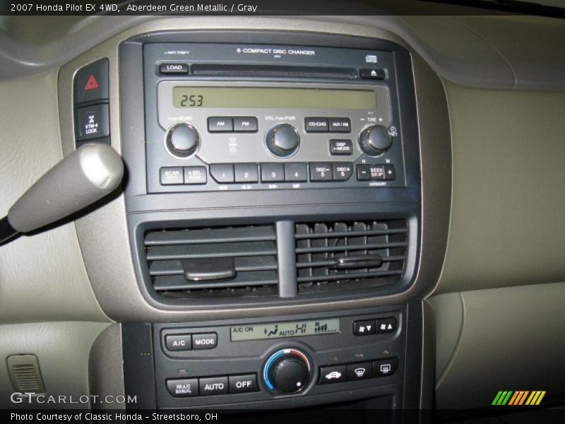 Aberdeen Green Metallic / Gray 2007 Honda Pilot EX 4WD