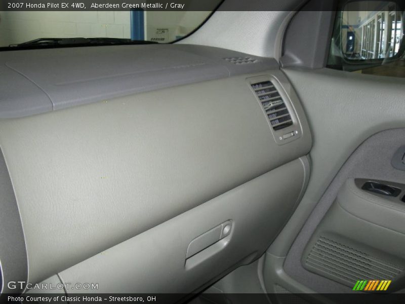 Aberdeen Green Metallic / Gray 2007 Honda Pilot EX 4WD