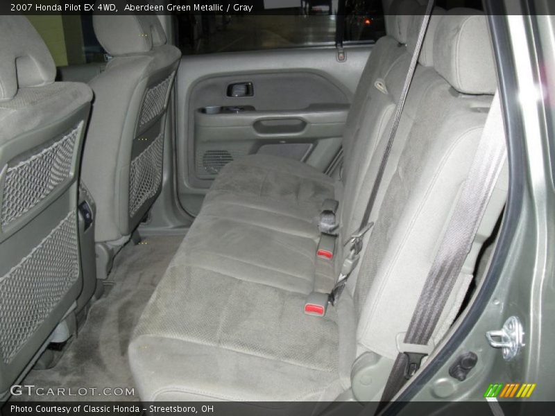 Aberdeen Green Metallic / Gray 2007 Honda Pilot EX 4WD