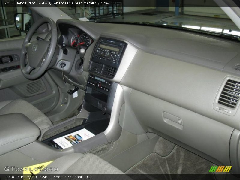 Aberdeen Green Metallic / Gray 2007 Honda Pilot EX 4WD