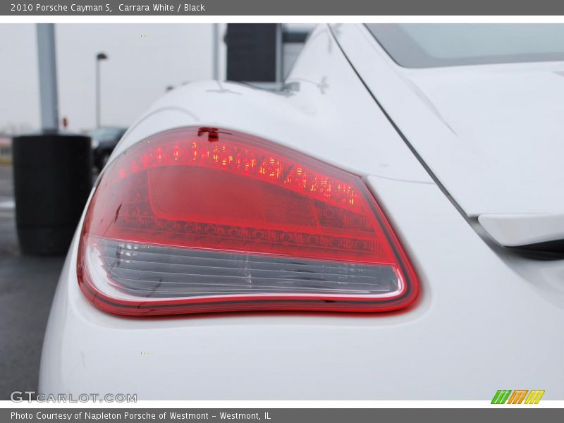 Carrara White / Black 2010 Porsche Cayman S