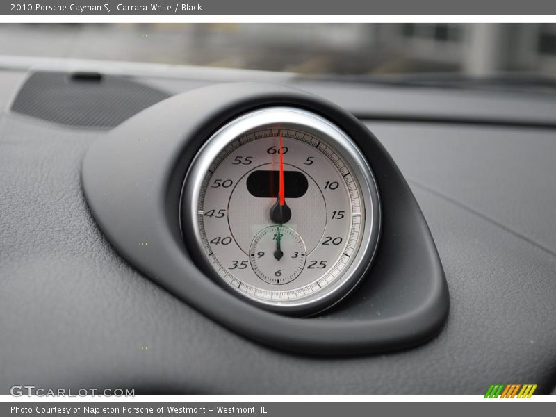 Carrara White / Black 2010 Porsche Cayman S